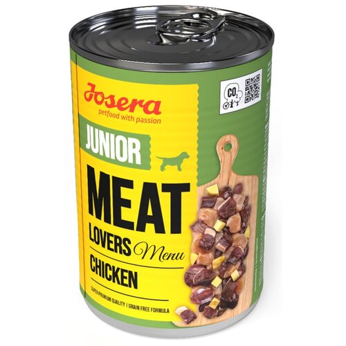 Karma dla psa JOSERA Meat Lovers Junior Menu Kurczak 400 g