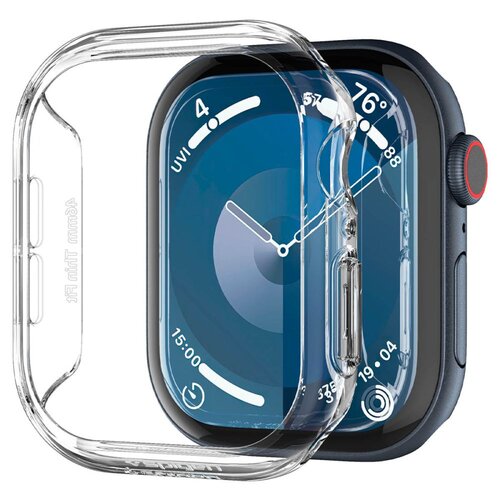 Etui SPIGEN Thin Fit do Apple Watch 10 (46mm) Przezroczysty