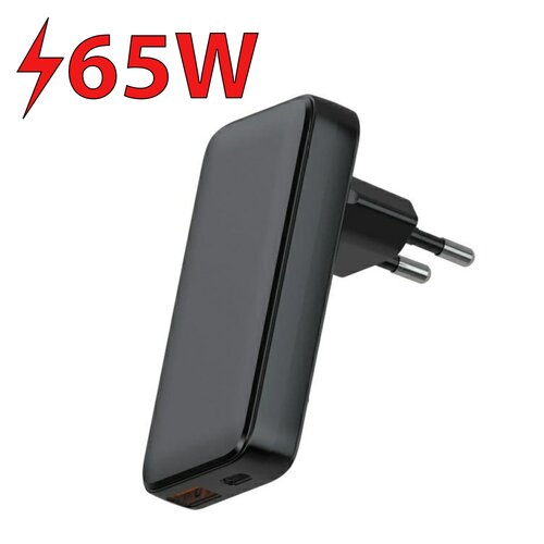 Ładowarka sieciowa BELINE BLN2CW65 65W GaN PD Czarny