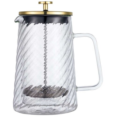 Zaparzacz KLAUSBERG KB-7767 Przeźroczysto-złoty (1000 ml)