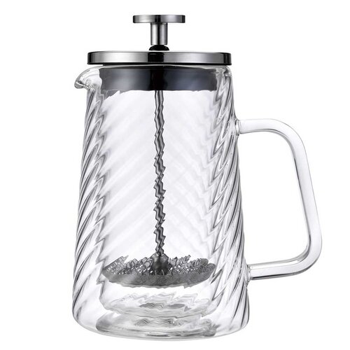 Zaparzacz KLAUSBERG KB-7762 Przeźroczysto-srebrny (350 ml)
