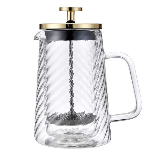 Zaparzacz KLAUSBERG KB-7765 Przeźroczysto-złoty (350 ml)