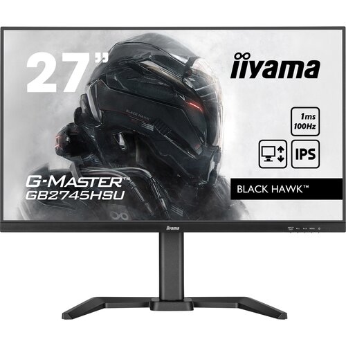 Monitor IIYAMA G-Master GB2745HSU-B2 27" 1920x1080px IPS 100Hz 1 ms [MPRT]