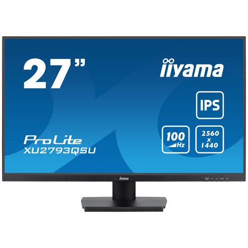 Monitor IIYAMA ProLite XU2793QSU-B7 27" 2560x1440px IPS 100Hz 1 ms [MPRT]