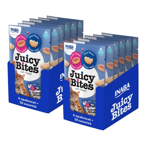 Przysmak dla kota INABA Juicy Bites Treat 36 x 11 g