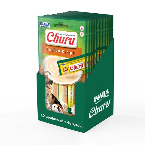 Przysmak dla psa INABA Churu Kurczak 48 x 14 g