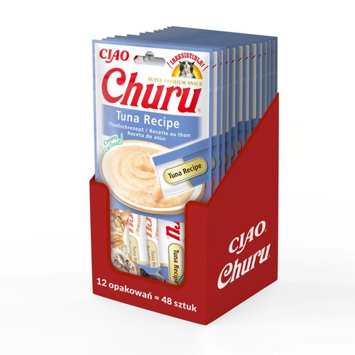 Przysmak dla kota INABA Ciao Churu Tuńczyk 48 x 14 g