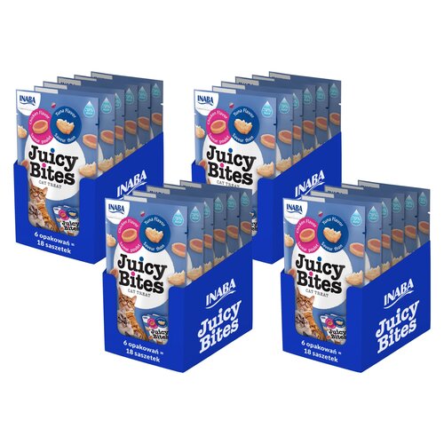 Przysmak dla kota INABA Juicy Bites Treat 72 x 11 g