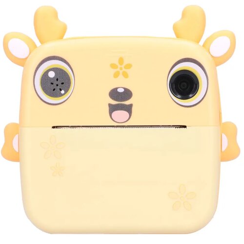 Drukarka EXTRALINK EPP-006 Złącze USB Żółty + Papier termiczny zwykły (3 szt.)