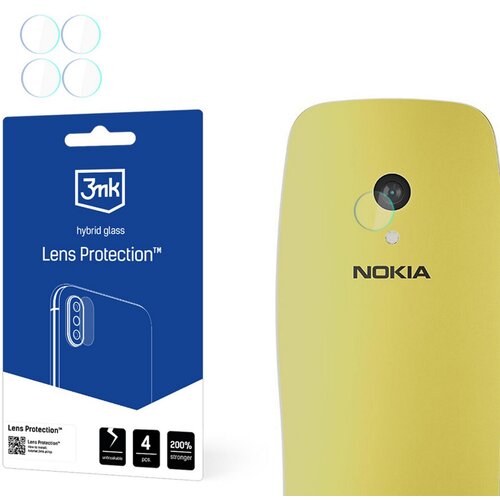 Szkło hybrydowe na obiektyw 3MK Lens Protection do Nokia 3210 4G