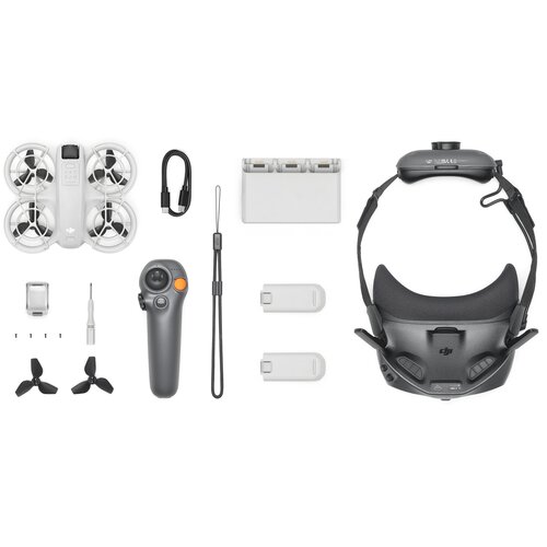 Dron DJI Neo Motion Fly More Combo, Kamera 4K/30FPS, RC Motion 3, Trzy baterie, Waga 139g