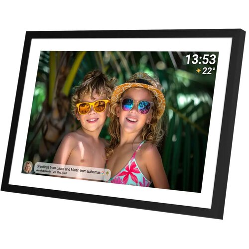 Ramka cyfrowa DENVER Frameo PFF-1016 Czarny
