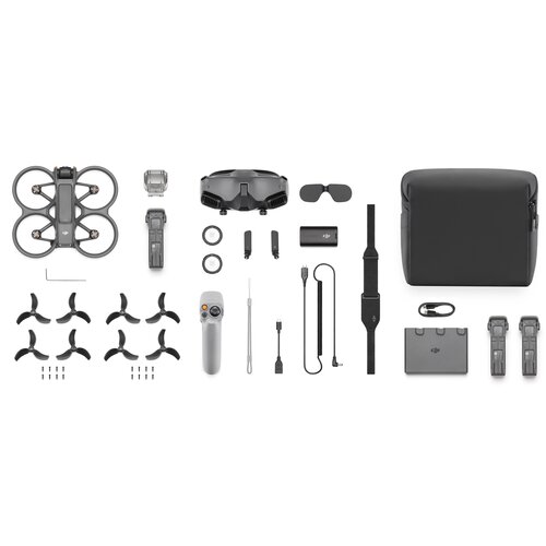 Dron DJI Avata 2 Pro-View Combo, Czas lotu do 23 min., Gogle FPV, Motion Controller 3