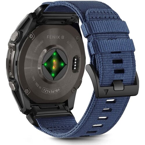 TECH PROTECT Nylon Classic do Garmin Fenix 5X 5X Plus 6X 6X Pro 7X 8 51 mm Granatowy Pasek niskie ceny i opinie w Media Expert