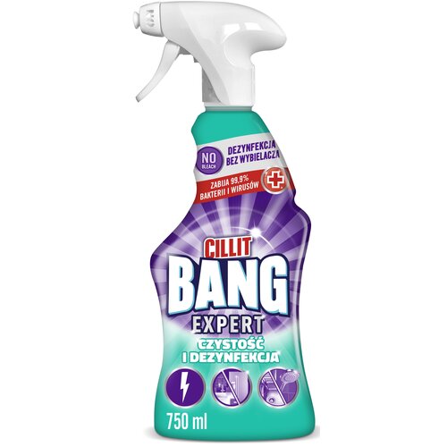 Płyn do czyszczenia CILLIT BANG Expert Czystość i Dezynfekcja 750 ml