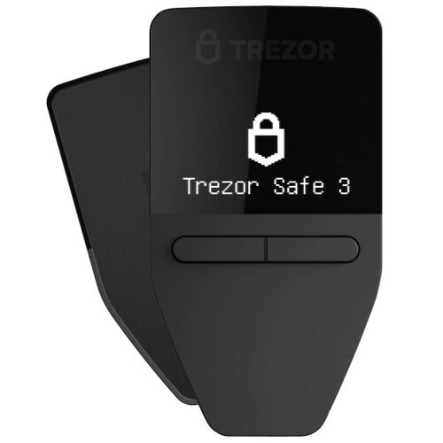 Portfel kryptowalut TREZOR Safe 3 Czarny