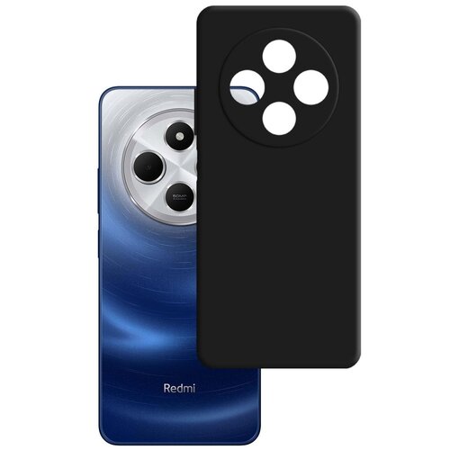 Etui 3MK Silicone Case do Xiaomi Redmi Note 14C Czarny