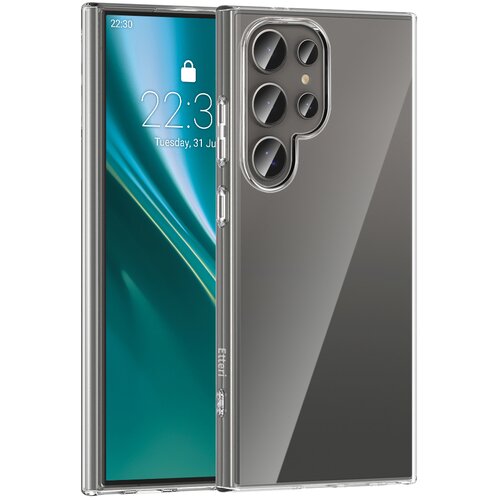 Etui ETTERI Clear do Samsung Galaxy S24 Ultra Przezroczysty