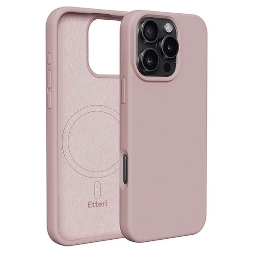 Etui ETTERI Silicone Mag do Apple iPhone 16 Pro Max Jasnoróżowy