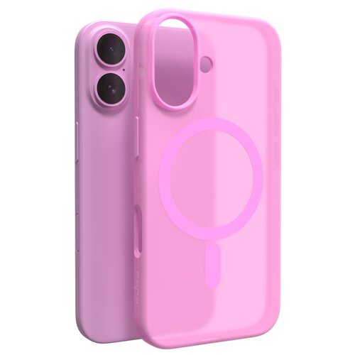 Etui PURO Daylight MagSafe do Apple iPhone 16 Różowy