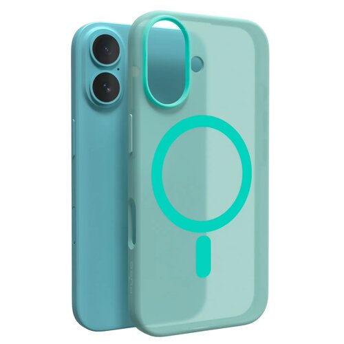 Etui PURO Cover Daylight MagSafe do Apple iPhone 16 Zielony
