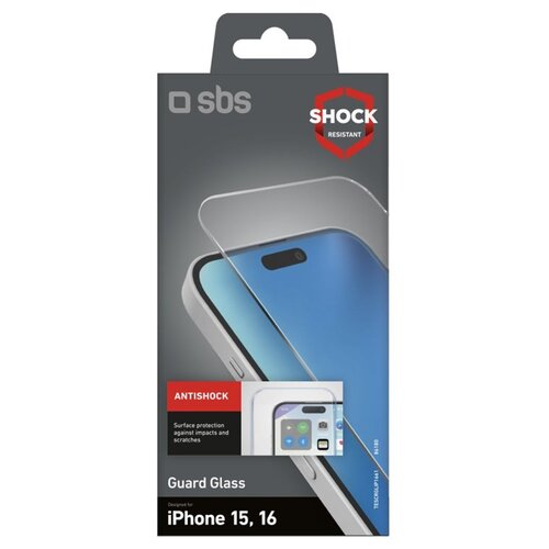 Szkło hartowane SBS Tempered Glass do Apple iPhone 15/iPhone 16