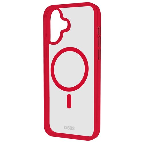 Etui SBS Mag Frame do Apple iPhone 16 Czerwony