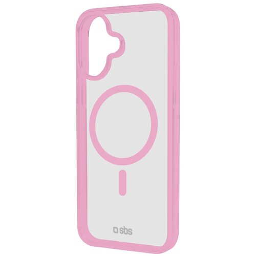 Etui SBS Mag Frame do Apple iPhone 16 Różowy