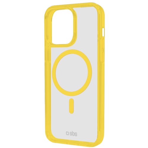 Etui SBS Mag Frame do Apple iPhone 16 Pro Żółty