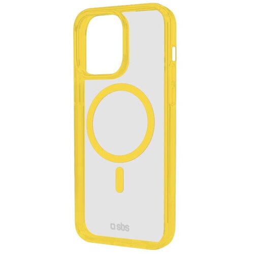 Etui SBS Mag Frame do Apple iPhone 16 Pro Max Żółty