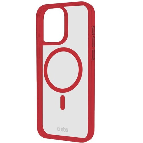 Etui SBS Mag Frame do Apple iPhone 16 Pro Max Czerwony