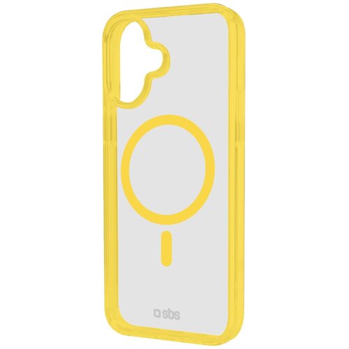 Etui SBS Mag Frame do Apple iPhone 16 Żółty