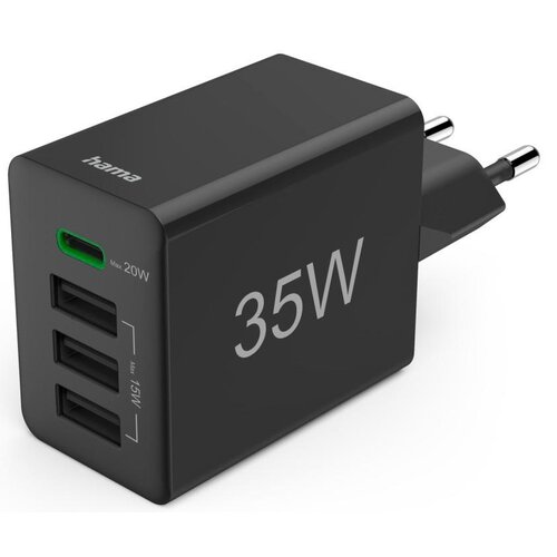 Ładowarka sieciowa HAMA Power Delivery 35W Czarny