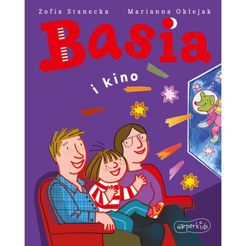 Książka Basia i kino Zofia Stanecka (twarda okładka)
