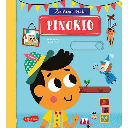 Książka Ruchome bajki Pinokio (twarda okładka)
