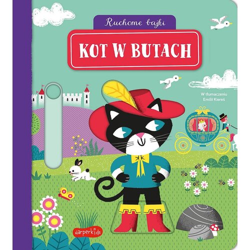 Książka Ruchome bajki Kot w butach (twarda okładka)