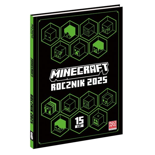 Książka Minecraft Rocznik 2025 (twarda okładka)