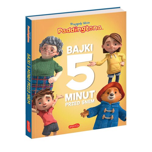 Książka Bajki 5 minut przed snem Przygody Misia Paddingtona (miękka okładka)