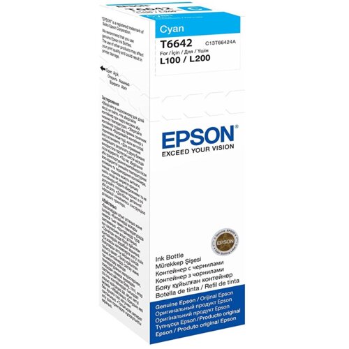 Tusz EPSON EcoTank 664 Błękitny 70 ml C13T66424A