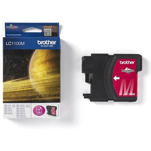 Tusz BROTHER Purpurowy 5.5 ml LC-1100M