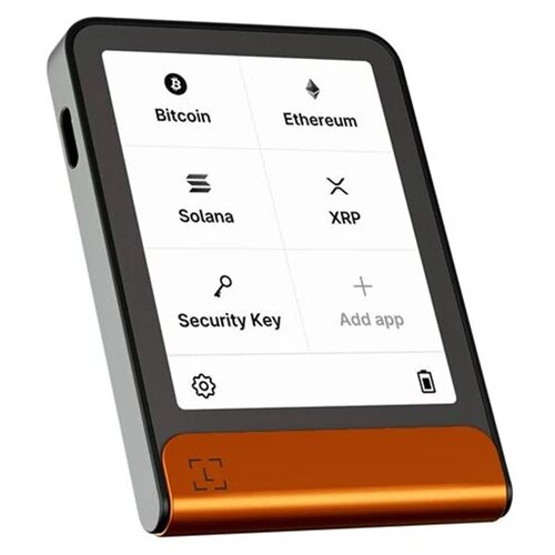 Portfel kryptowalut LEDGER Flex Orange Crypto Hardware Wallet