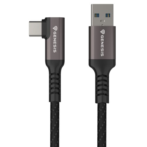 Kabel USB-A - USB-C GENESIS NVC-2220 15W 3 m Czarny