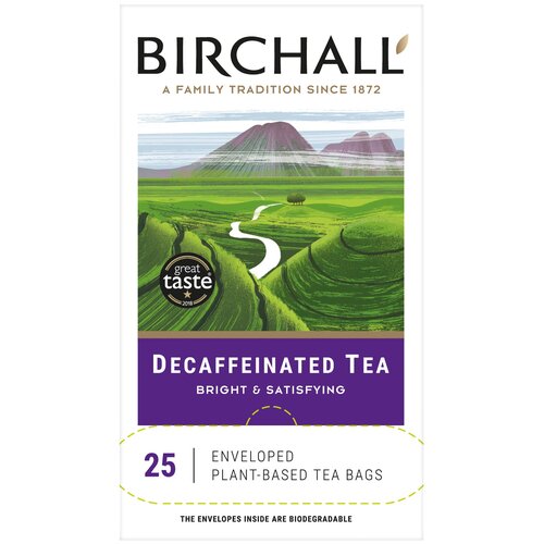 Herbata BIRCHALL Czarna Bezkofeinowa (25 sztuk)