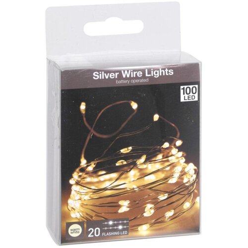 Lampki choinkowe LED CHRISTMAS DECORATION 300017 4.95 m Bateryjne