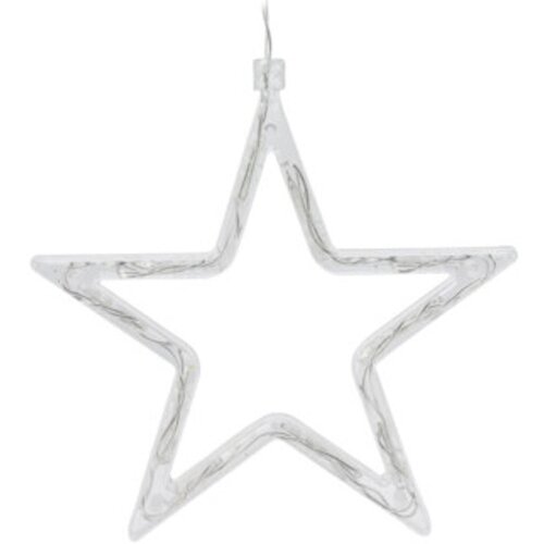 Gwiazda CHRISTMAS DECORATION 18 cm 10 LED