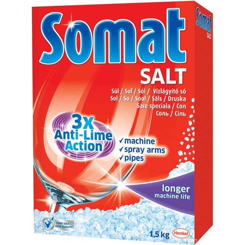 Sól do zmywarek SOMAT 1.5 kg