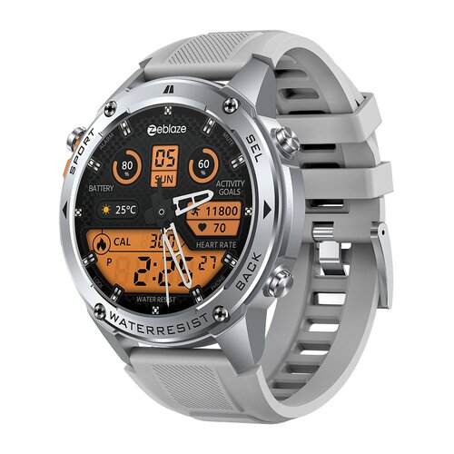 Smartwatch ZEBLAZE Stratos 2 Ultra Srebrny