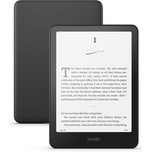 Czytnik e-booków AMAZON Kindle 7", Podświetlany ekran, Wi-Fi Czarny