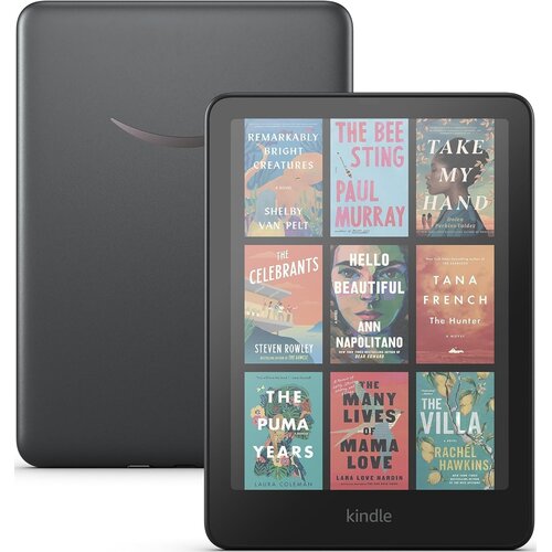 Czytnik e-booków AMAZON Kindle Colorsoft Signature Edition 7", Podświetlany ekran, Wi-Fi Czarny