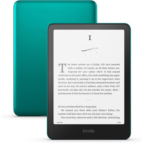 Czytnik e-booków AMAZON Kindle Paperwhite Signature Edition 7", Podświetlany ekran, WiFi Zielony